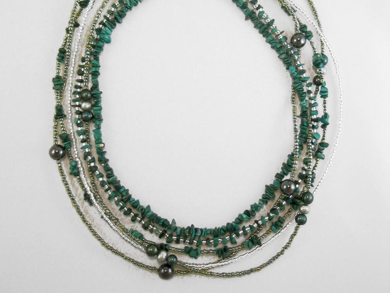 Dizzy Emerald Necklace