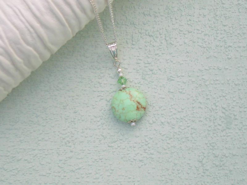Spiced Apple Drop Necklace