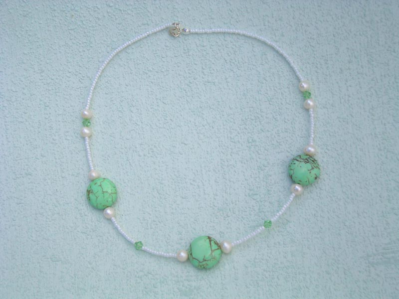 Coconut Apple Necklace