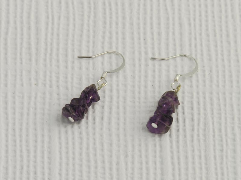 Amethyst Sparkle Earrings