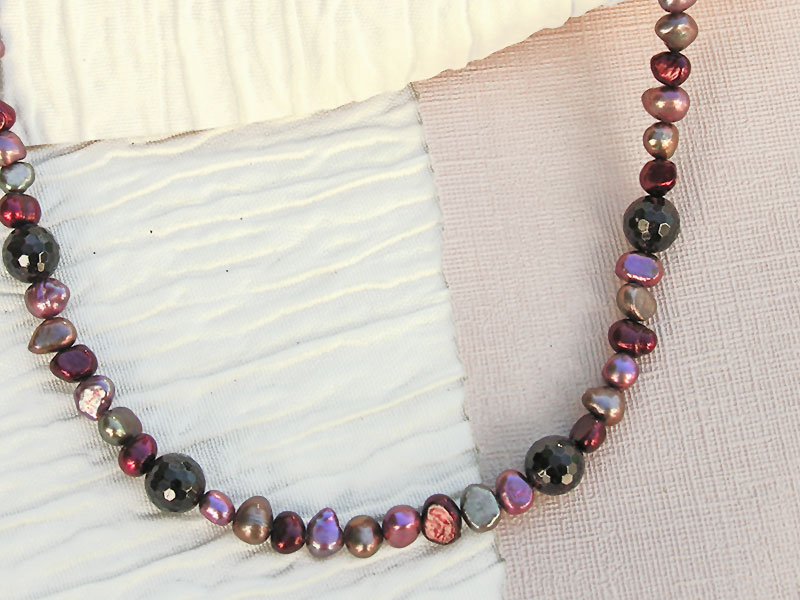 Autumn Garnet Necklace