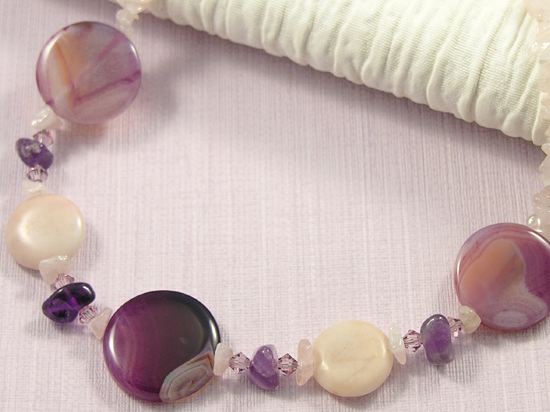 Heather Mist Necklace