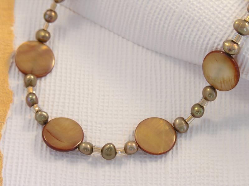 Golden Brown Ii Necklace