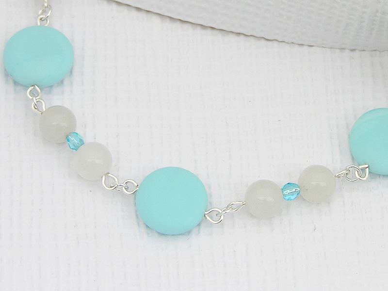 Baby Blue Eyes Necklace