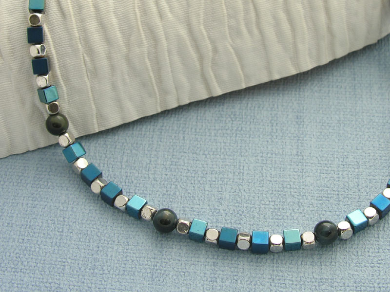 Ice Blue Necklace