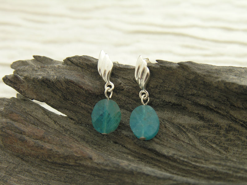 Neon Drop Stud Earrings