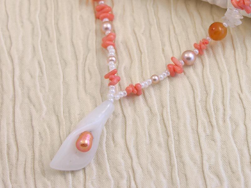 Orange Blossom Necklace