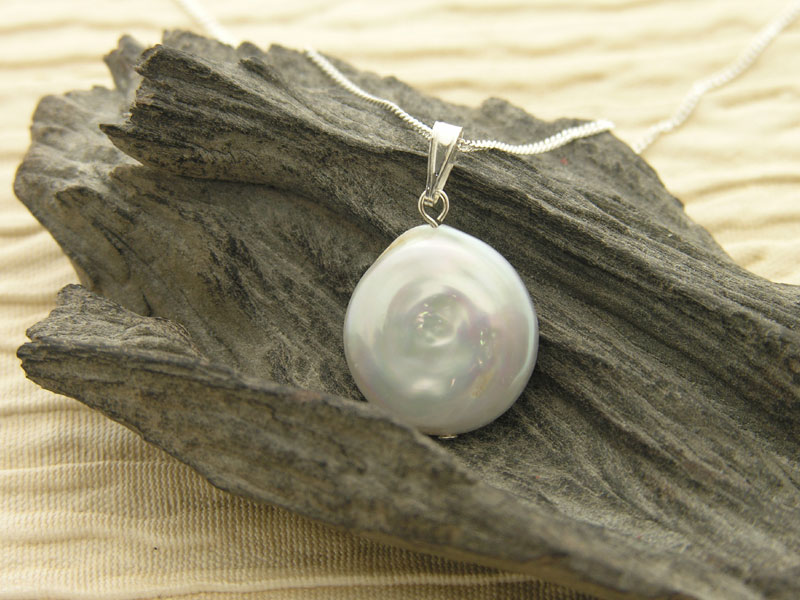 Pearl Coin Necklace