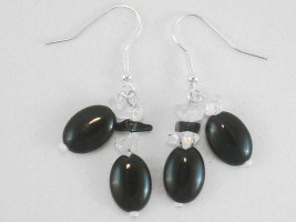 Black Ice Earrings