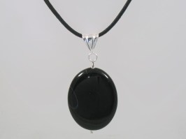 Just Black Necklace