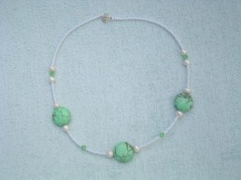 Coconut Apple Necklace