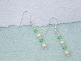 Coconut Apple Earrings