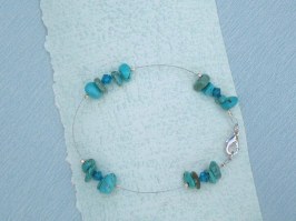 Crystal Gem Bracelet Turquoise