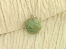 Amazonite Drop Necklace
