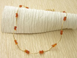 Amber Ripple Necklace