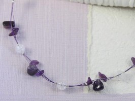Amethyst Sparkle Necklace