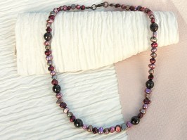Autumn Garnet Necklace
