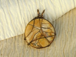 Brecciated Mookaite Pendant