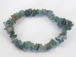 Gem Bracelet Moss Agate