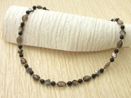 Chocolate Swirl Necklace