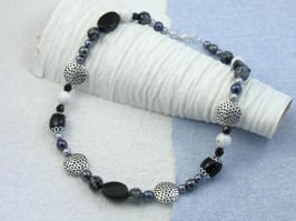 Classic Black Necklace