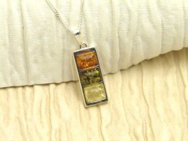 Contemporary Amber Necklace