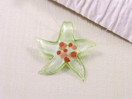 Lime Star Necklace