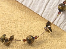 Golden Eye Necklace