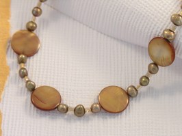 Golden Brown Ii Necklace