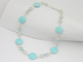 Baby Blue Eyes Necklace