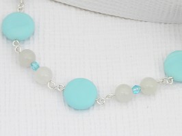 Baby Blue Eyes Necklace