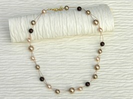 Coffee A Cream Necklace