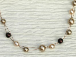 Coffee A Cream Necklace
