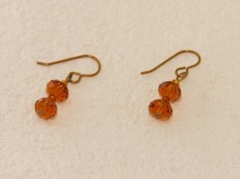 Bronze Button Ii Earrings