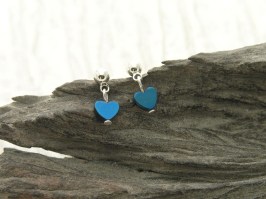 Fallen Hearts Stud Earrings 