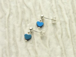 Fallen Hearts Stud Earrings