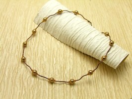 Golden Ripple Necklace