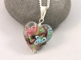 Hearts And Flowers Necklace