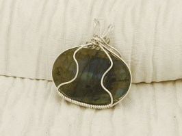 Labradorite Oval Pendant 