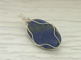 Lapis Pendant - Back