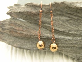 Let's Party Earrings - Dark Gold