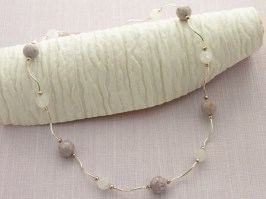 Lilac Ripple Necklace 