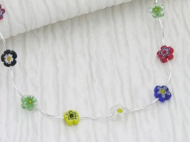 Millefiori Flower Necklace