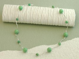 Mint Ripple Necklace