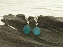 Neon Drop Stud Earrings