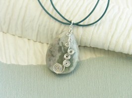 Peace Swirl Pendant