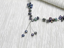 Peacock Sheen Necklace