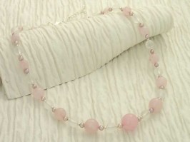 Pink Velvet Necklace