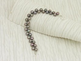 Platinum Pearl Bracelet