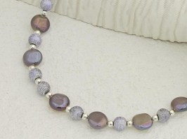 Plum Lustre Necklace